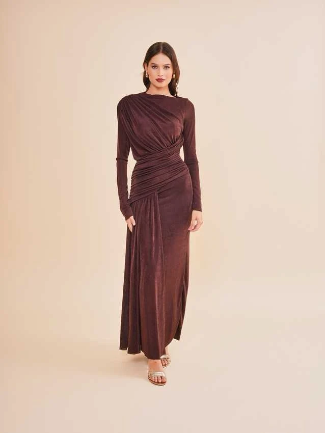 Velvet Maxi Dress