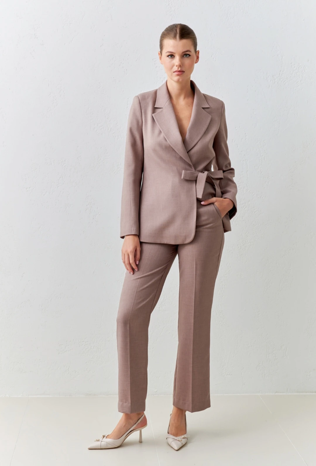 Wrap Tie Two-Piece Set